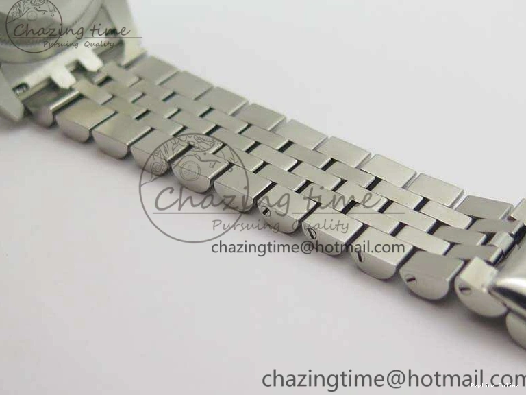 0201 DateJust 36mm SS 116200 ARF 1:1 Best Edition Blue Roman Dial On 904L SS Jubilee Bracelet SA GoodFit 3520